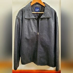 Men's GAP leather jacket